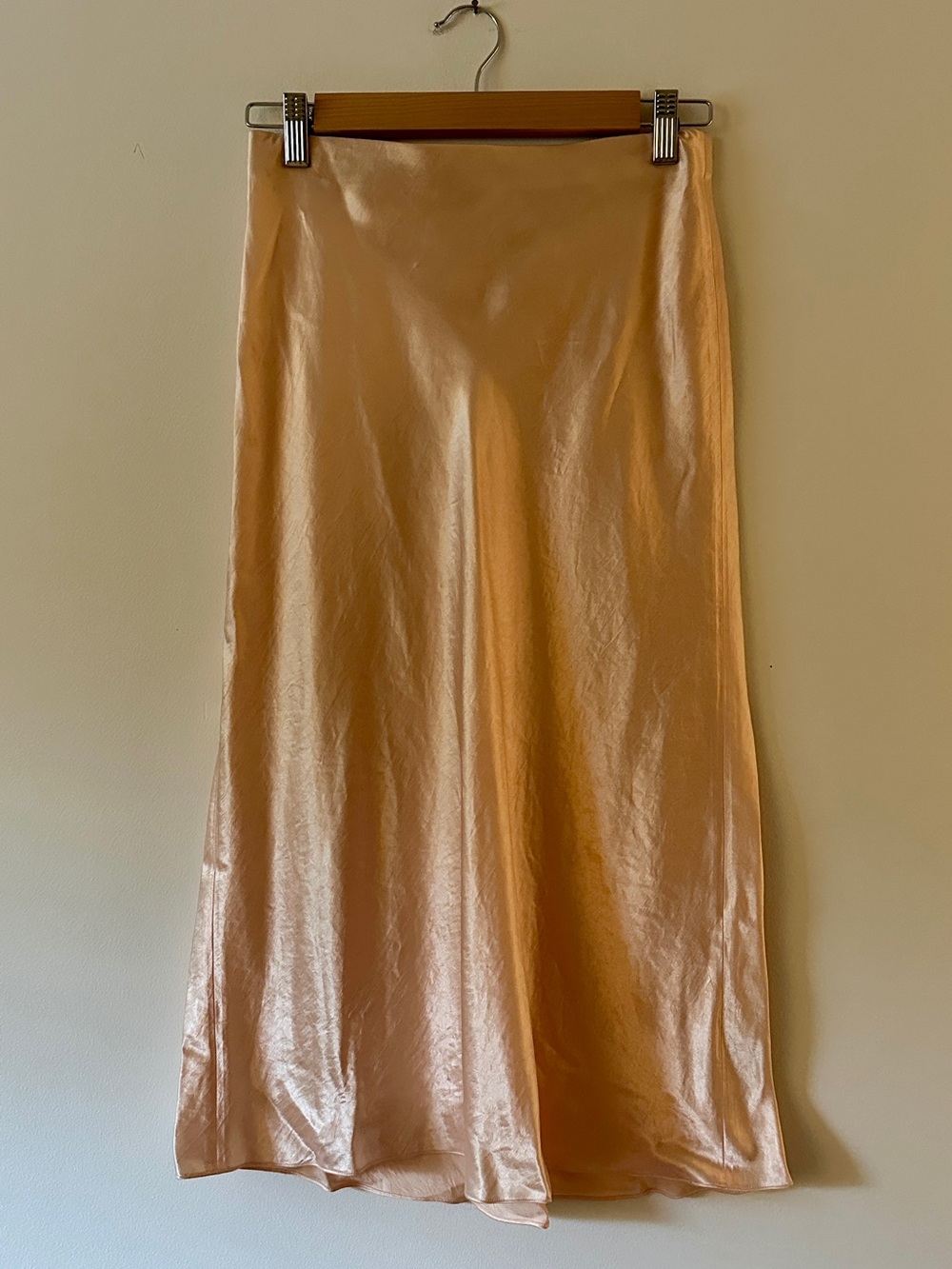 Vince Midi Slip Skirt - Blush